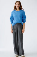 Cornflower Blue Oversized Loose Knit Jumper