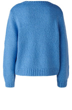 Cornflower Blue Oversized Loose Knit Jumper