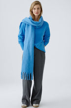 Cornflower Blue Oversized Super Soft Scarf