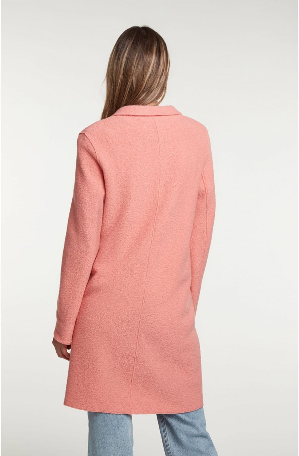 Crabapple Boiled Wool Coat