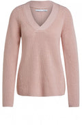 Crabapple Ribbed Knit Jumper