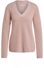 Crabapple Ribbed Knit Jumper