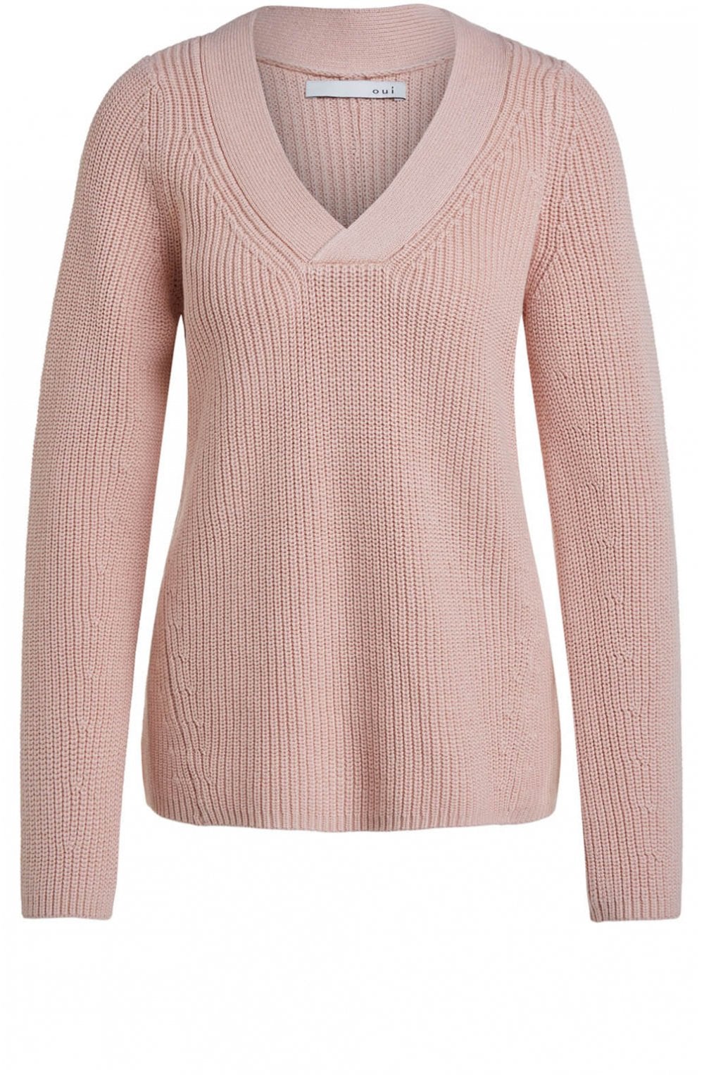 Crabapple Ribbed Knit Jumper