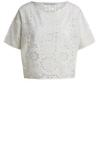 Cream Anglaise Blouse