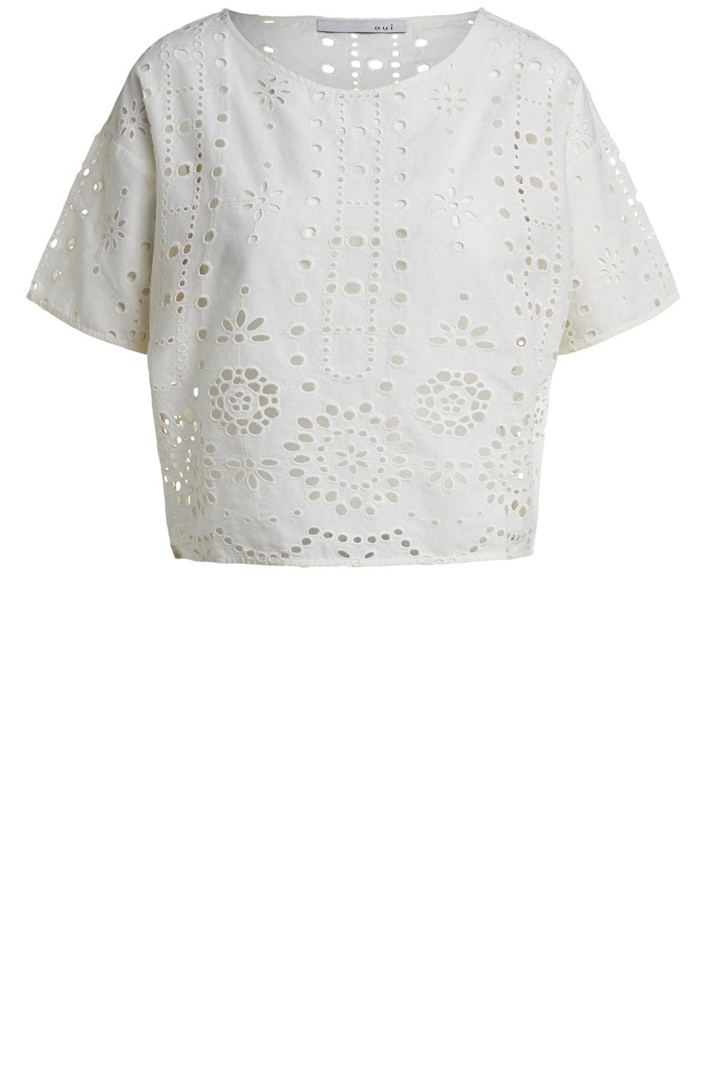 Cream Anglaise Blouse
