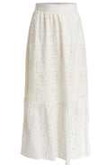Cream Anglaise Maxi Skirt