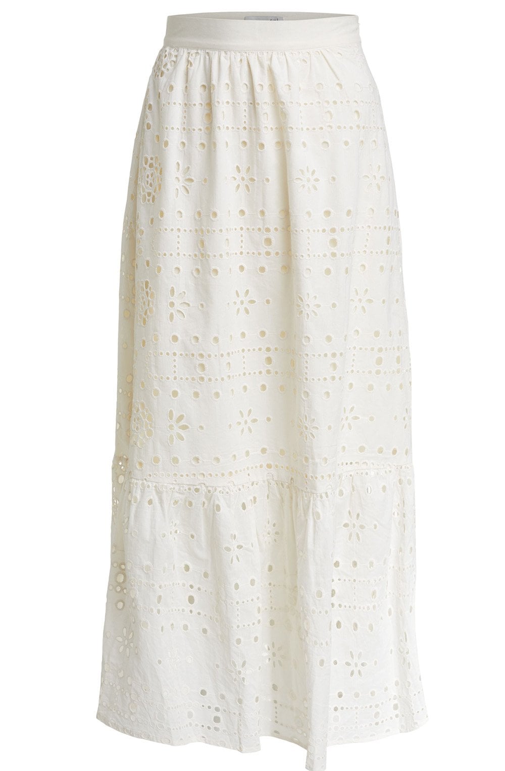 Cream Anglaise Maxi Skirt