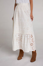 Cream Anglaise Maxi Skirt