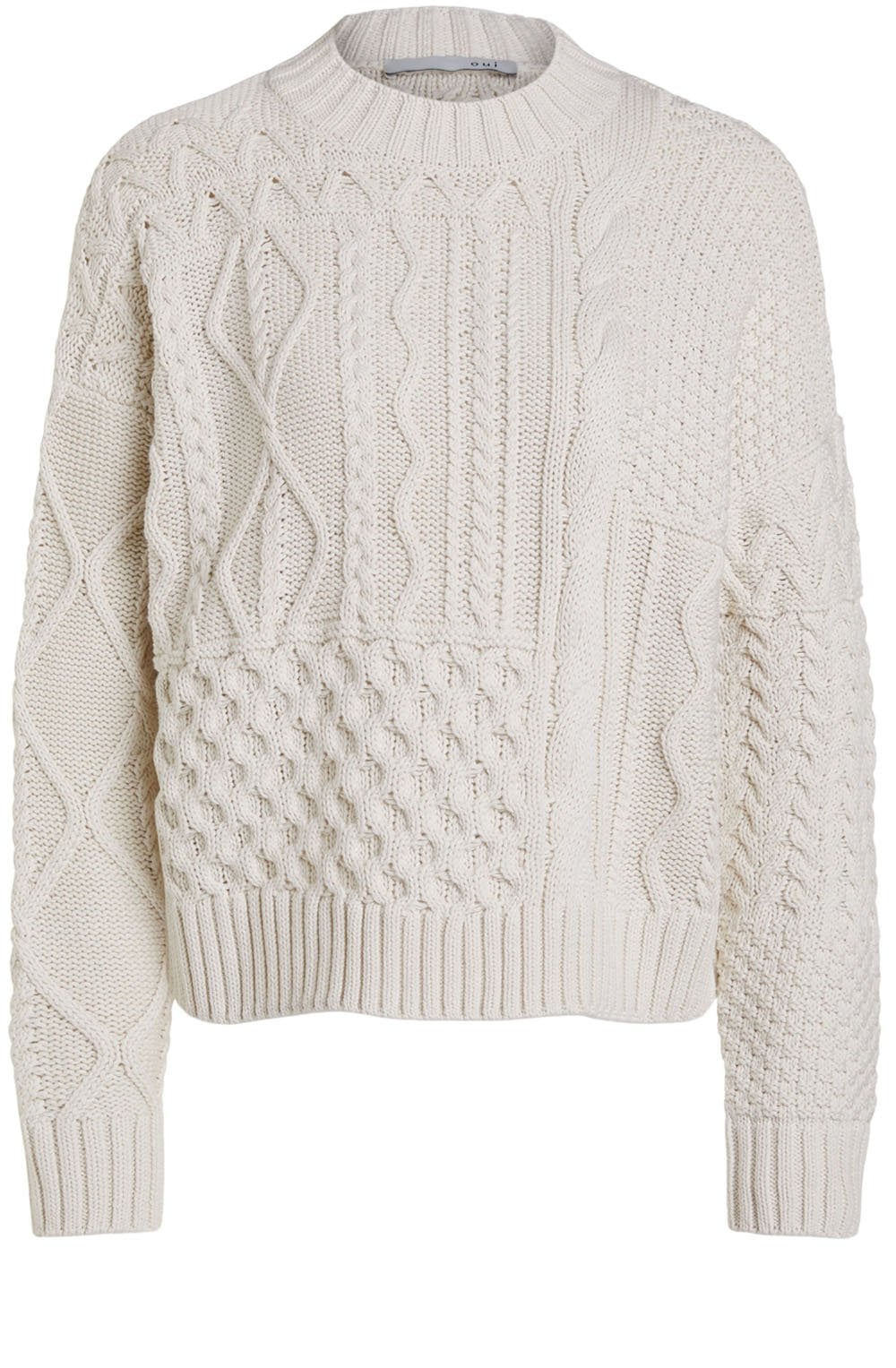 Cream Cable Knit Jumper