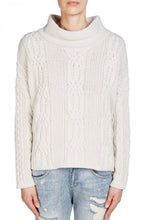Cream Cable Knit Sweater