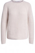 Cream Ribbed Knit Jumper