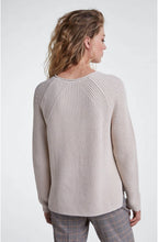 Cream Ribbed Knit Jumper