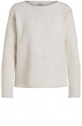 Cream Smiley Face Jumper