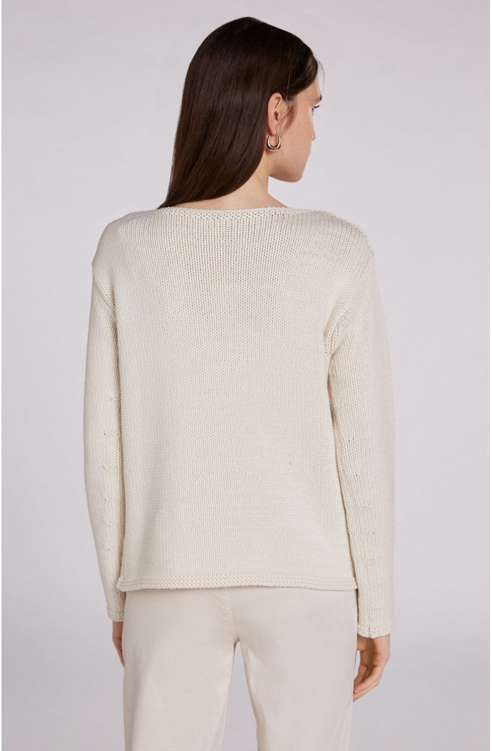 Cream Smiley Face Jumper