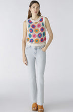Crocheted Floral Slip Over
