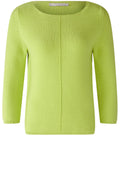 Daiquiri Green Relaxed Fit Box Sweater