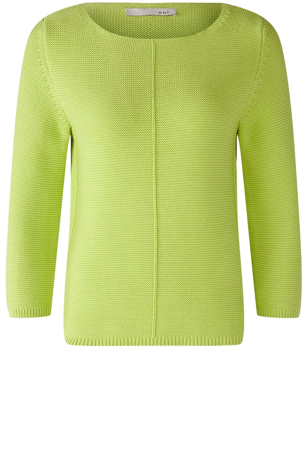 Daiquiri Green Relaxed Fit Box Sweater