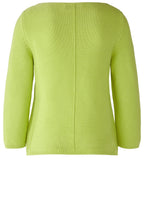 Daiquiri Green Relaxed Fit Box Sweater