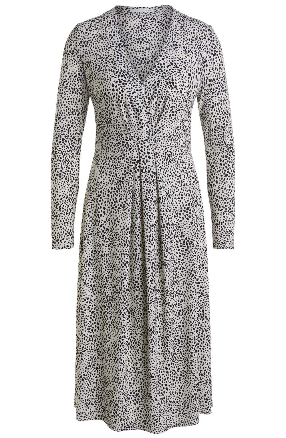 Dalmatian Print Jersey Dress