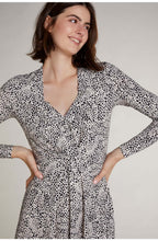 Dalmatian Print Jersey Dress