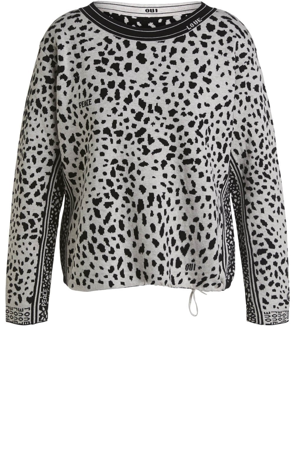 Dalmatian Print Jumper