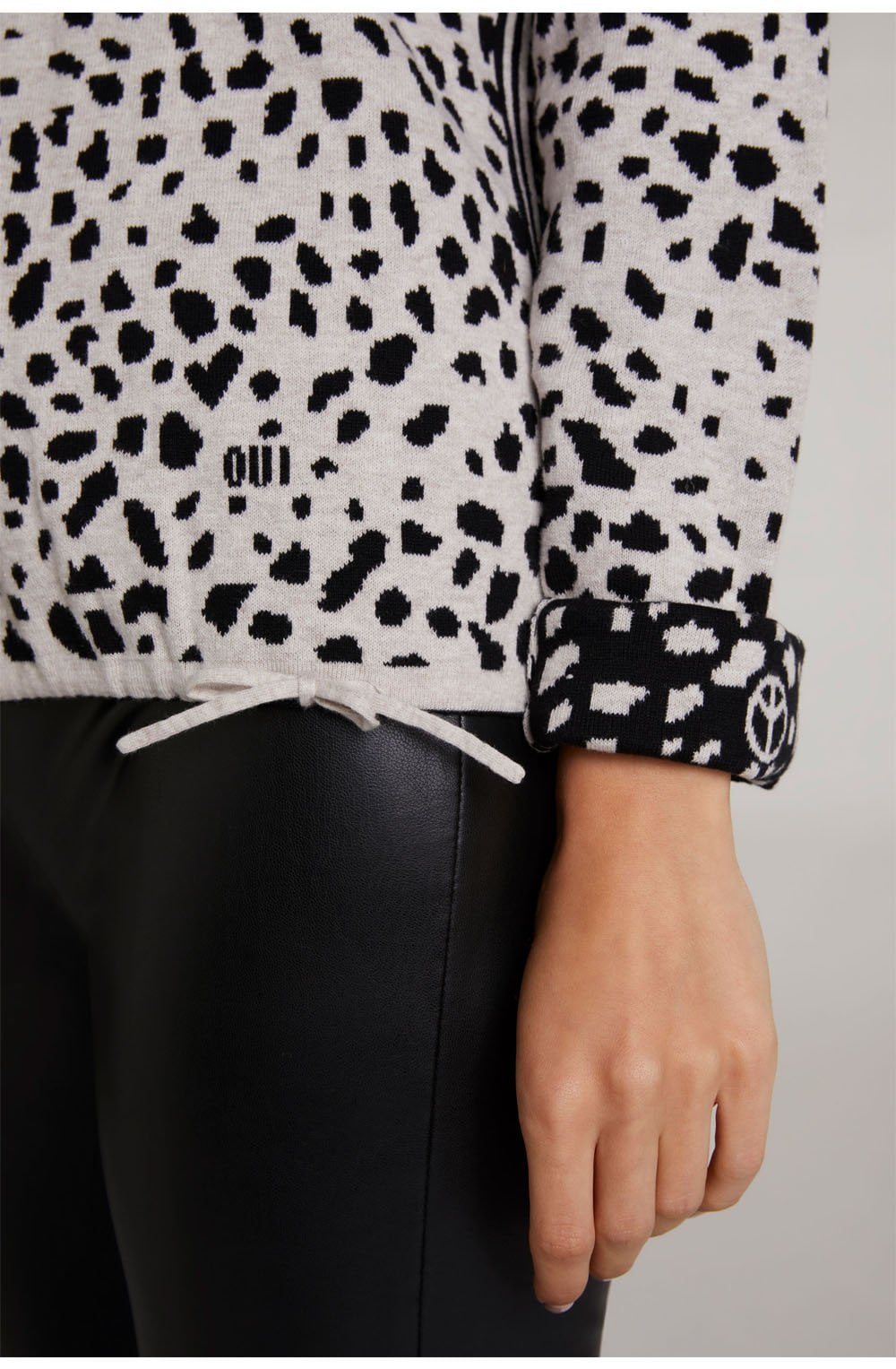 Dalmatian Print Jumper