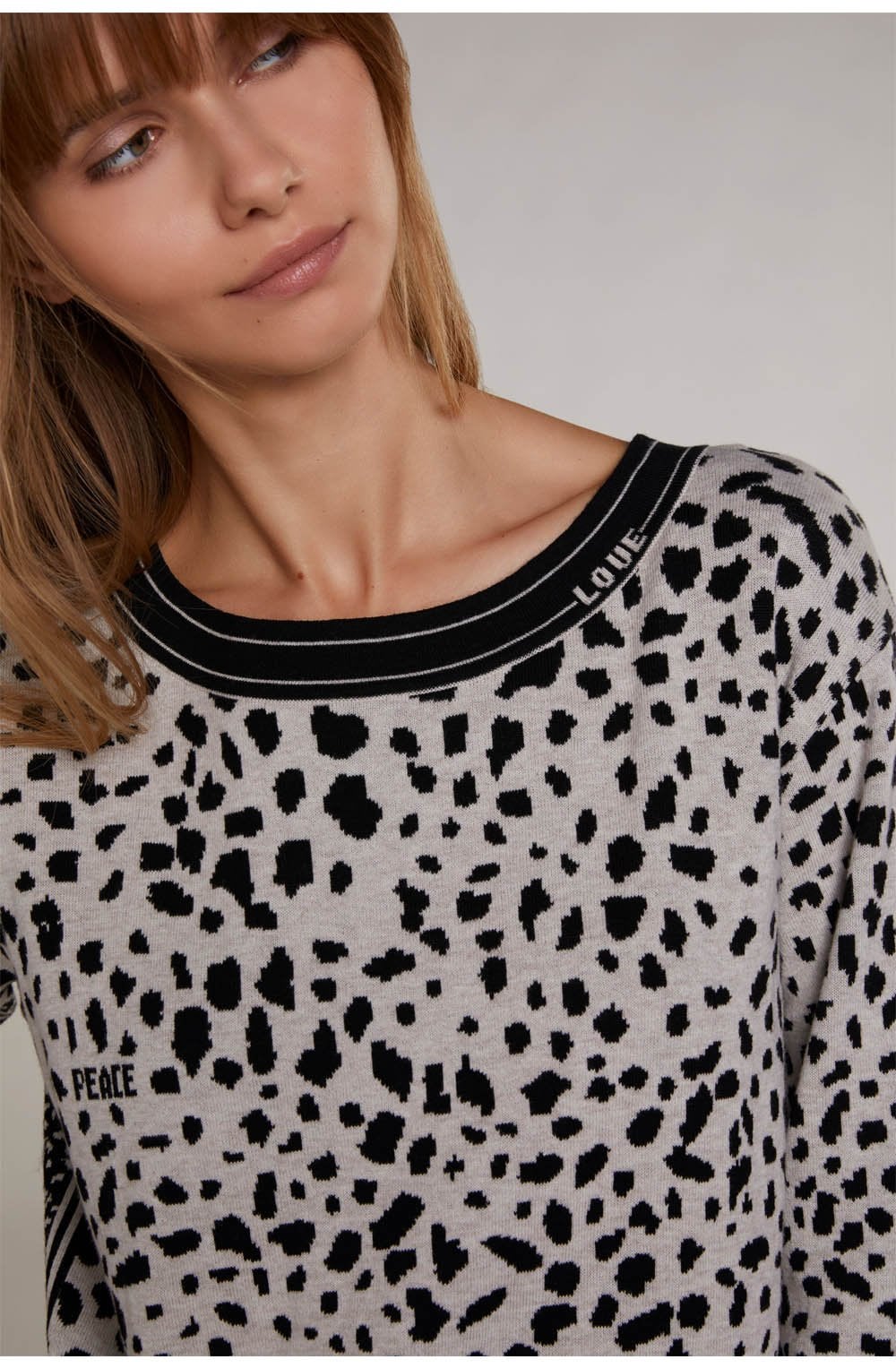 Dalmatian Print Jumper