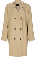 Dark Beige Trench Coat