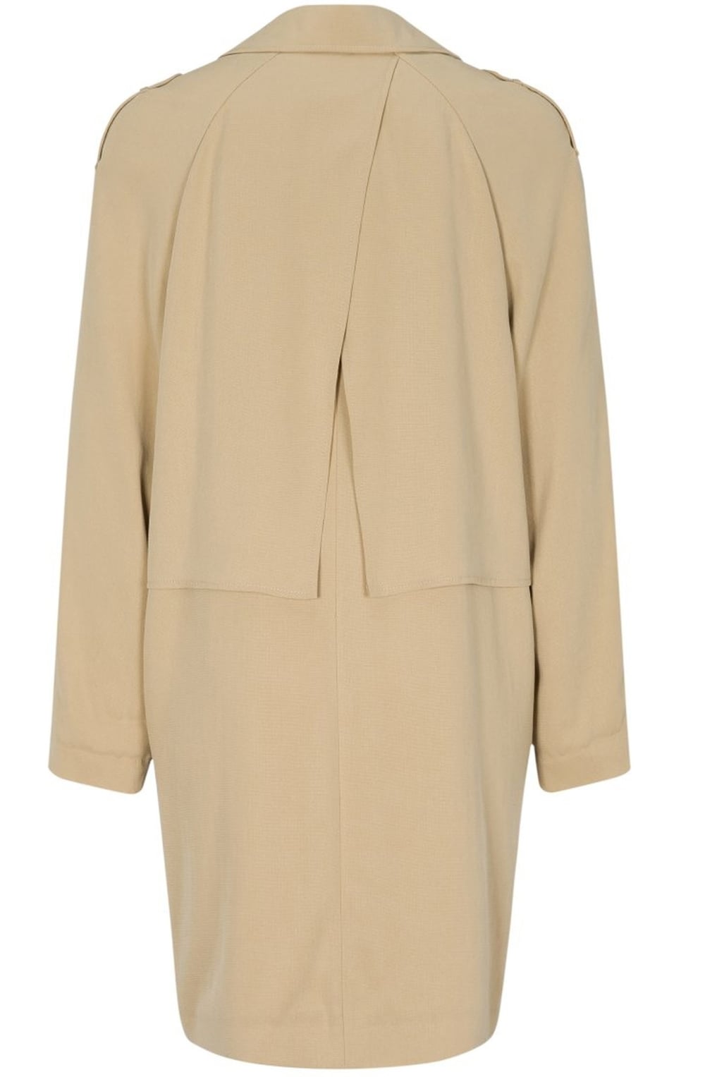 Dark Beige Trench Coat