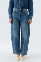 Dark Blue Denim Balloon Fit Jeans