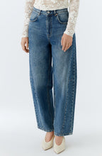 Dark Blue Denim Balloon Fit Jeans