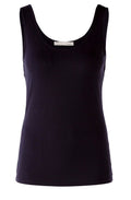 Dark Blue Jersey Vest Top
