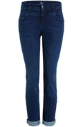 Dark Blue Newport Jeweled Jeans