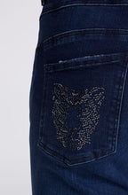 Dark Blue Newport Jeweled Jeans