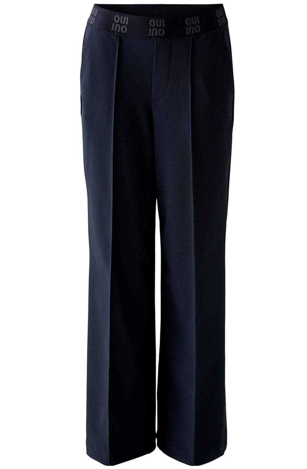 Dark Blue Palazzo Trousers
