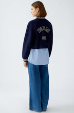 Dark Blue Paris Bomber Jacket