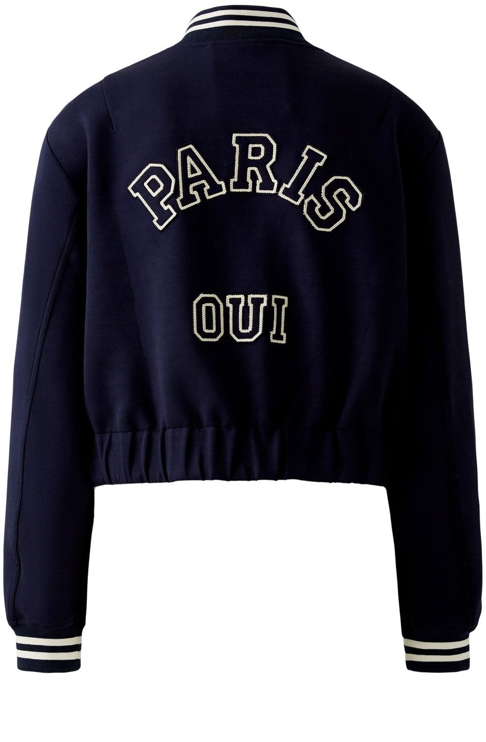 Dark Blue Paris Bomber Jacket