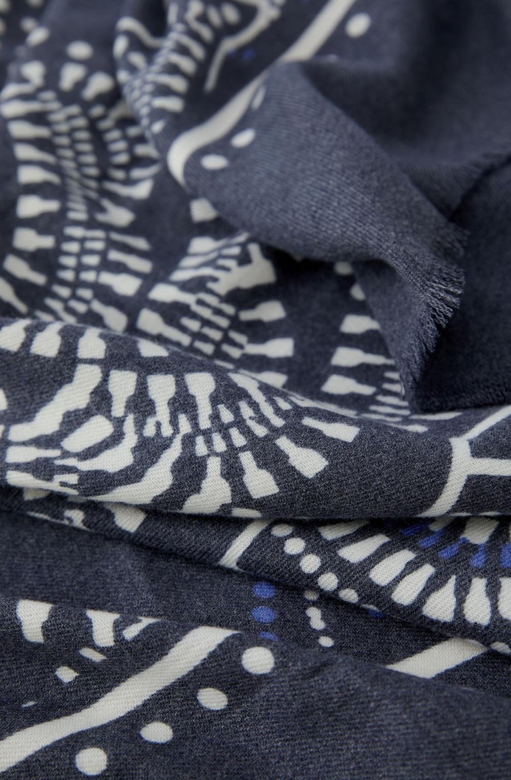 Dark Blue Rodeo Romance Scarf