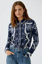 Dark Blue Rodeo Romance Silk Touch Jersey Shirt