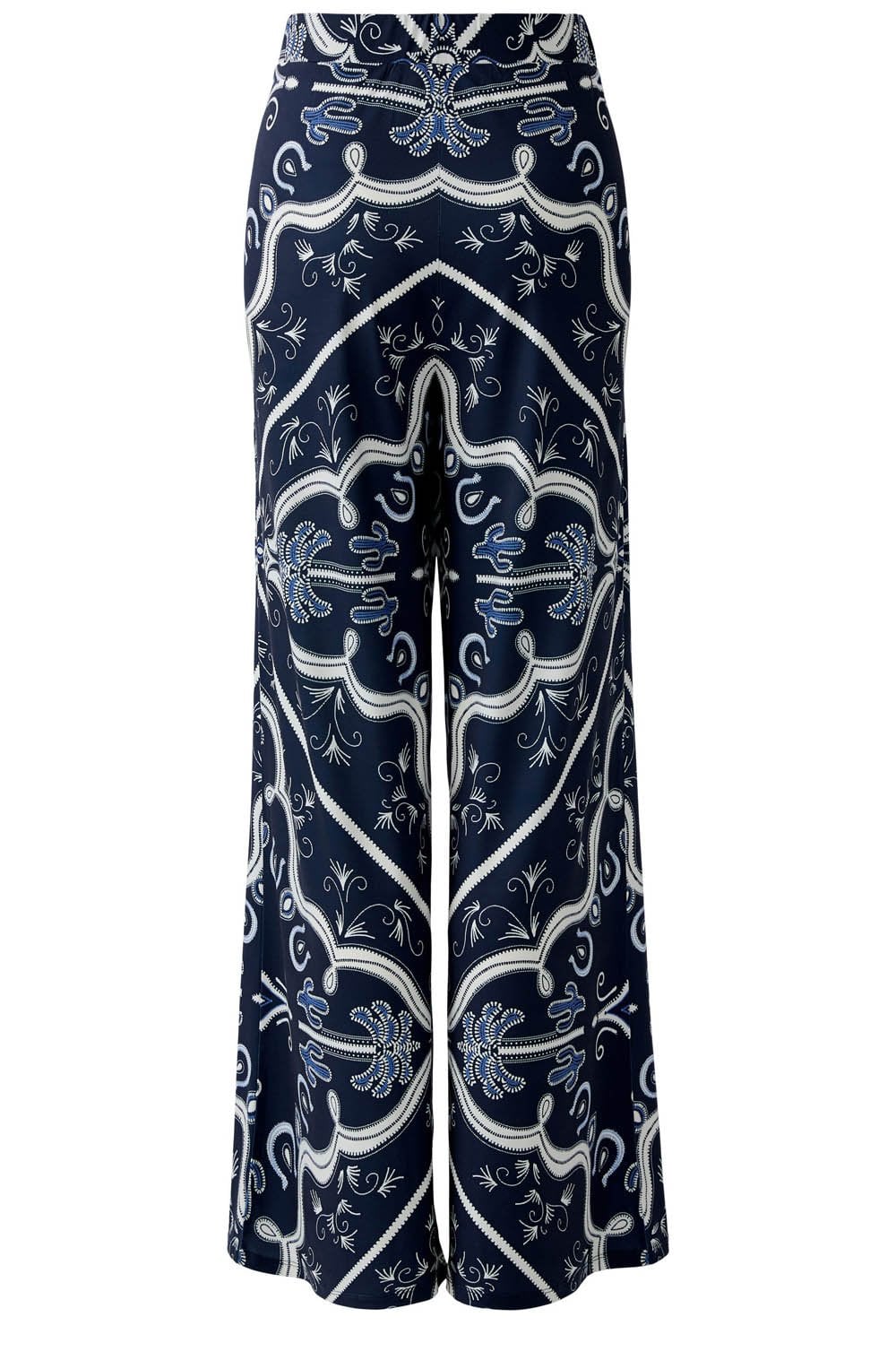 Dark Blue Rodeo Romance Wide Leg Trousers