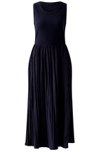 Dark Blue Tank Top Maxi Dress