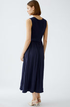 Dark Blue Tank Top Maxi Dress