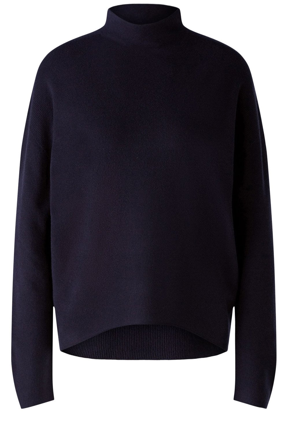 Dark Blue Turtle Neck Oversized Jumper