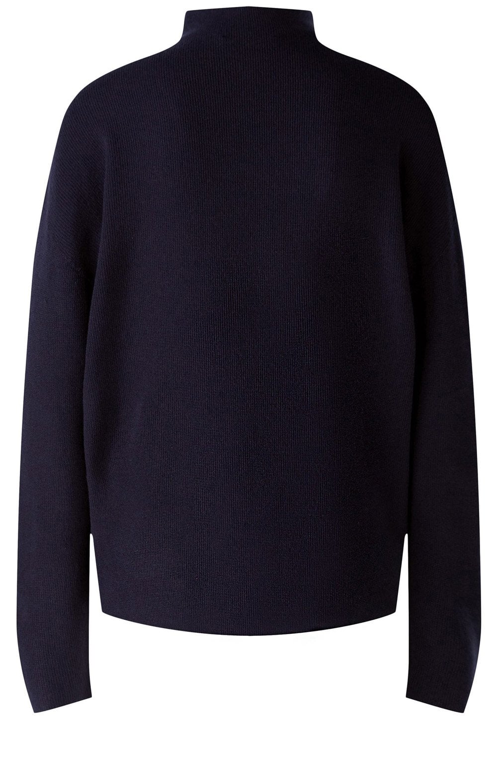 Dark Blue Turtle Neck Oversized Jumper
