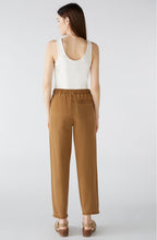 Dark Camel Relaxed Denim Trousers