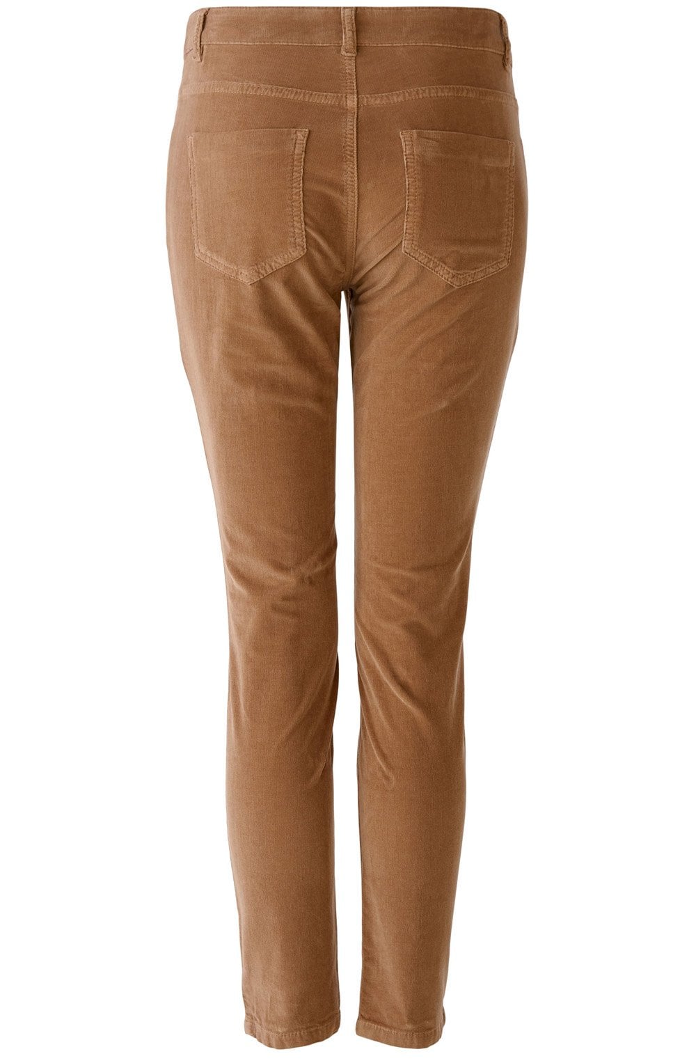Dark Camel Velvet Corduroy Baxtor Jeggings
