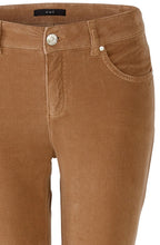 Dark Camel Velvet Corduroy Baxtor Jeggings