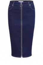 Dark Denim Pencil Skirt