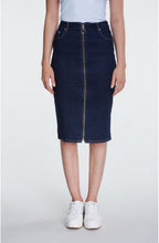 Dark Denim Pencil Skirt