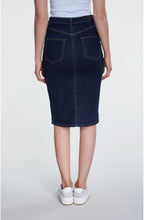 Dark Denim Pencil Skirt